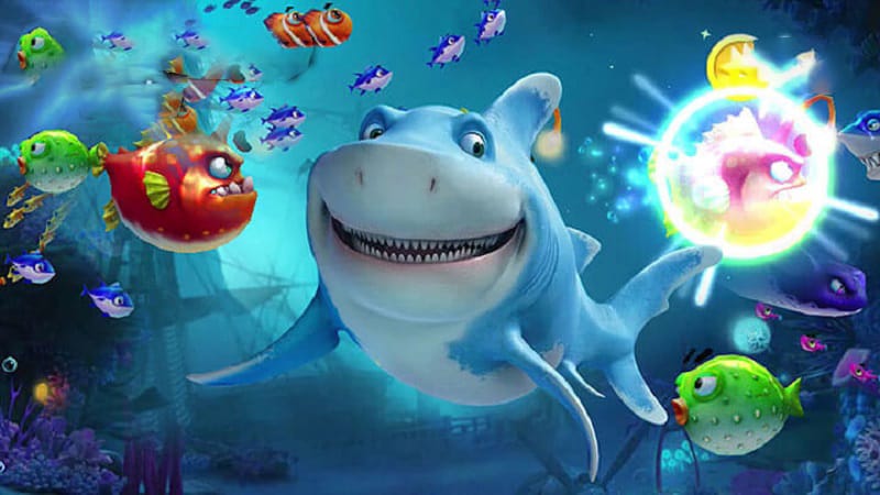 Jogo de tiro ao peixe Robot Wars